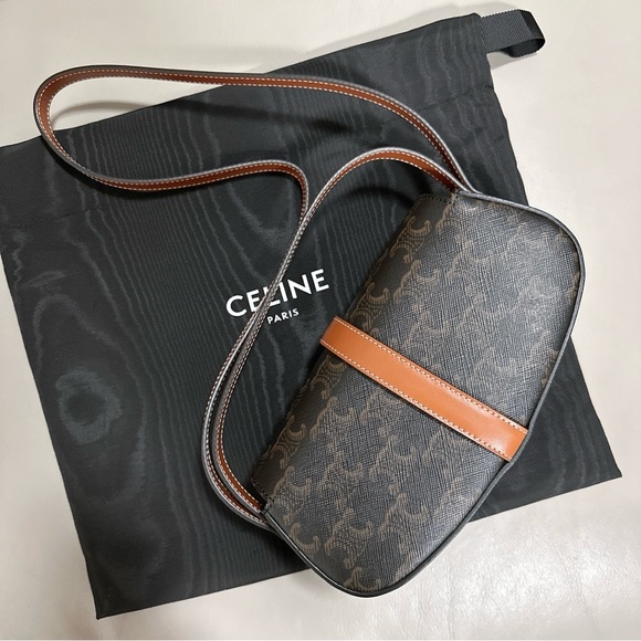CELINE CLUTCH ON STRAP TABOU IN TRIOMPHE - Picture 7 of 16
